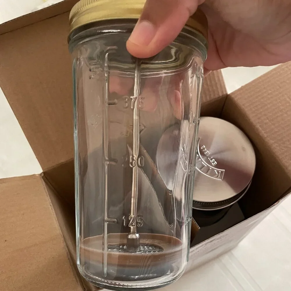 FIRM. New! Kilner Glass Nut Drink Making Set - Picture 5 of 12